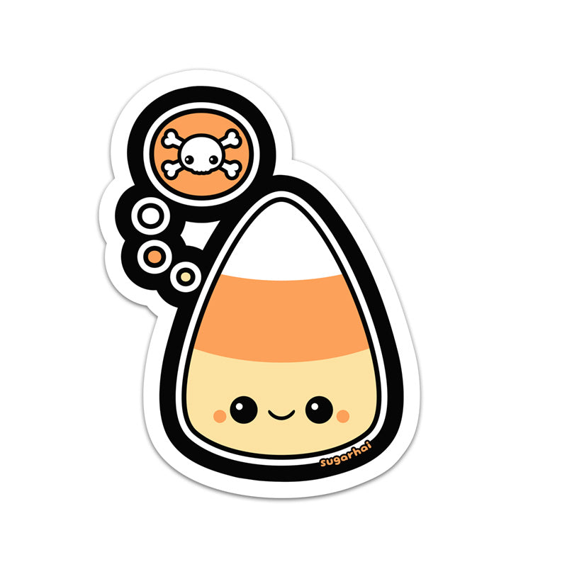 Evil Candy Corn Stickers | sugarhai